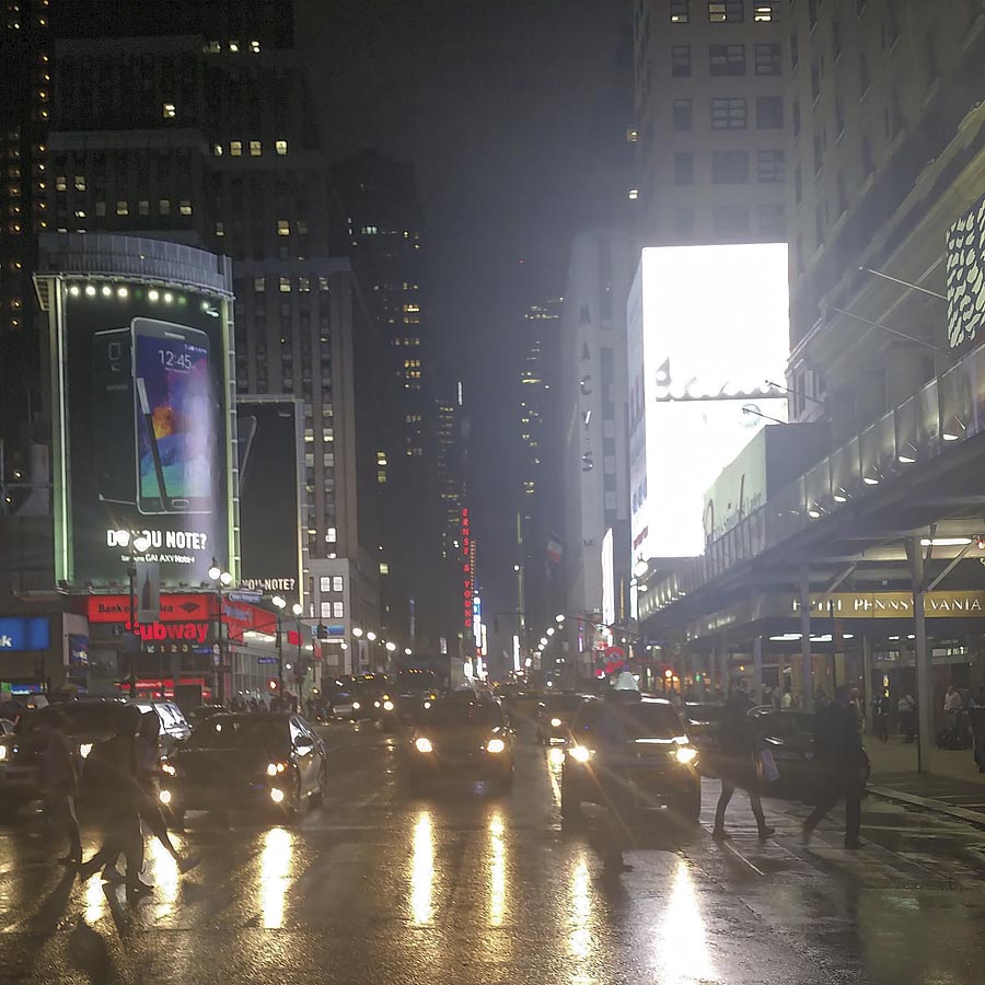 what is ai reputation management: recent real world examples, urban street dystopian scene night, by recover reputation